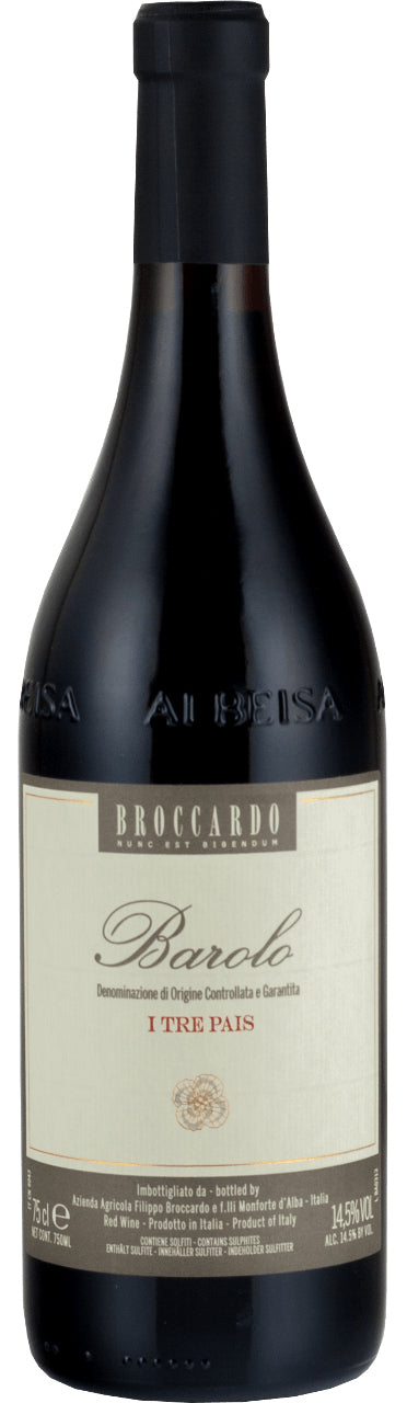 TEST: Broccardo Barolo I Tre Pais 2017 - Gourmet-Butikken